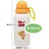 Skater SSSC6-A Single Layer Lightweight Stainless Steel Bottle, 20.9 fl
