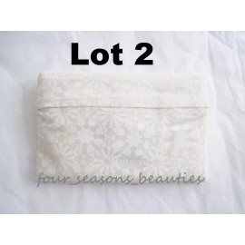 Origins NEW Lot 2 Origins Recycled Cotton Folding Grocery Shopping Tote Bag