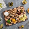 FYCTIO Cutting Boards for Kitchen, Large Acacia Wood Chopping Board,