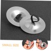 Kisangel Small Finger Cymbals for Percussion Instrument with Rope for