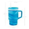 Infantino My 1st Tumbler, taza de silicona para beber con