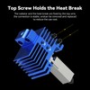 Accesorios de impresora 3D de acero endurecido, kit de cabezal