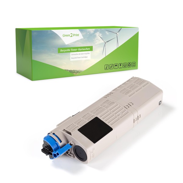 Green2Print Toner Black 7000 Pages Replaces Oki 46490624 Suitable for