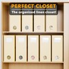 SpaceAid 9 Pack Bed Sheet Organizers and Storage, Foldable Sheet