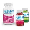 Kit Plenlife Calcio, Biotina Y Multivitamínico De Fresa
