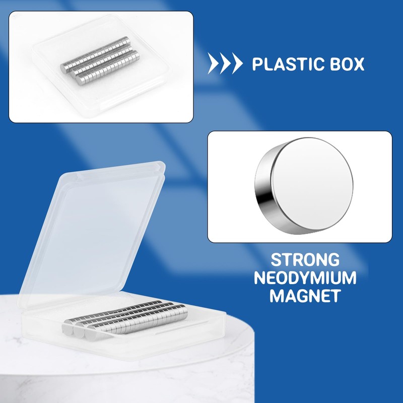 Wukong N45 Tiny Magnets 5x2mm | 60 Pack, Small Round