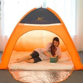 Bottomless One-Touch Windproof Insulated Easy-Setup Winter Heating Tent Heating Tent (1-2 Person)