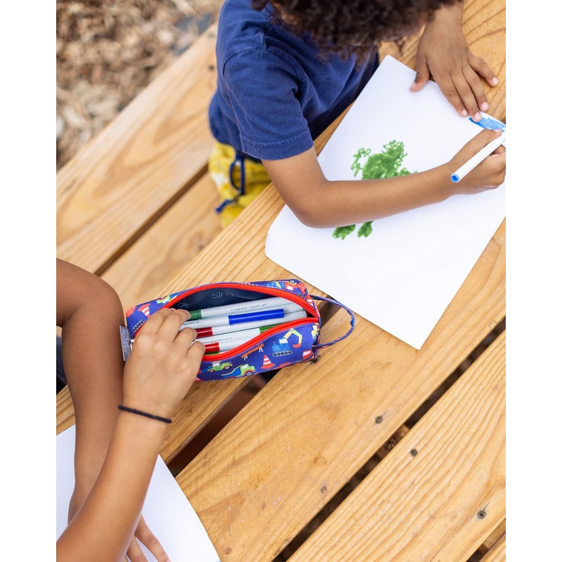 Simple Modern Pencil Case, Pouch, Box for School | Bag