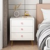 Malimali Natural Rose Quartz Knobs for Cabinets and Drawers Set