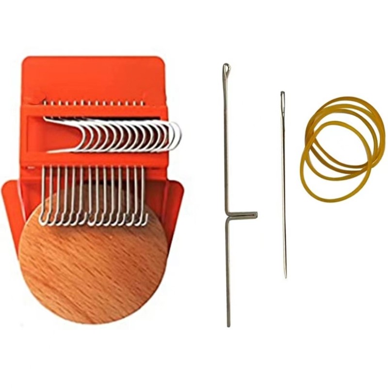 Mini Loom Weave Tool Kit Household Knitting Machine Loom Tamping