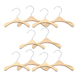 Set of 10, Pet Hangers, Dog Clothes, Wooden, Dog Wear, For Both Dogs and Cats, Stylish, Pet Supplies, Medium Size