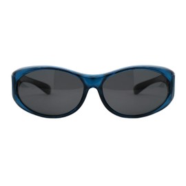 PASTL TAC Polarized Lens Fit Over Sunglasses Oval Shape Over Glasses UV 400 Blue