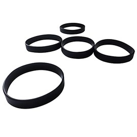 50 pcs Black Silicone Elastic Wristbands, Customizable Blank Rubber Wrist Bands Wholesale Bulk Bracelets