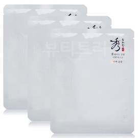 Sooryehan White Ginseng Whitening Mask 33ml x 3 sheets / 수려한 화이트 진생 미백 마스크 33ml X 3매