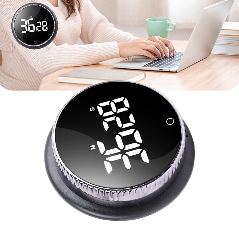 Rotation Timer Kitchen Cooking Time Reminder Students Exam Study Time