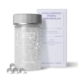 HAUA Hyaluronic PDRN 30,000 ppm Orb Serum, Salmon DNA PDRN, Korean Skincare, Anti-Aging, Skin Repair, Firming, Deep Hydration, Radiance Booster, Wrinkle Care, Gifts for Woman | 1.58 oz