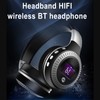 Phone Computer Headset With Microphone Wireless BT Comfortable Gaming Headset