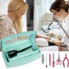 Gusnilo Barbicide Disinfectant Box Nail Art Tools Sanitizing Tray Disinfectant