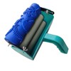 Patterned Paint Roller Decorative, 7 Inch Texture Rubber Roller with