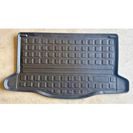 EACCESSORIES EA Cargo Liner - Trunk Mat for Honda Fit 2014-2020 – Weather-Resistant Trunk Mats for Cars with Raised Lip – Non-Slip Car Trunk Mat Tray Pad Boot – Laser Pre-Cut Design