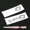 Placemat, Black Stripe, Set of 2, Name Sticker, Elementary School,