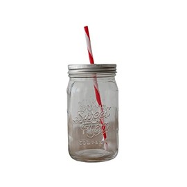 The Alabama Sweet Tea Company Embossed Glass Jar