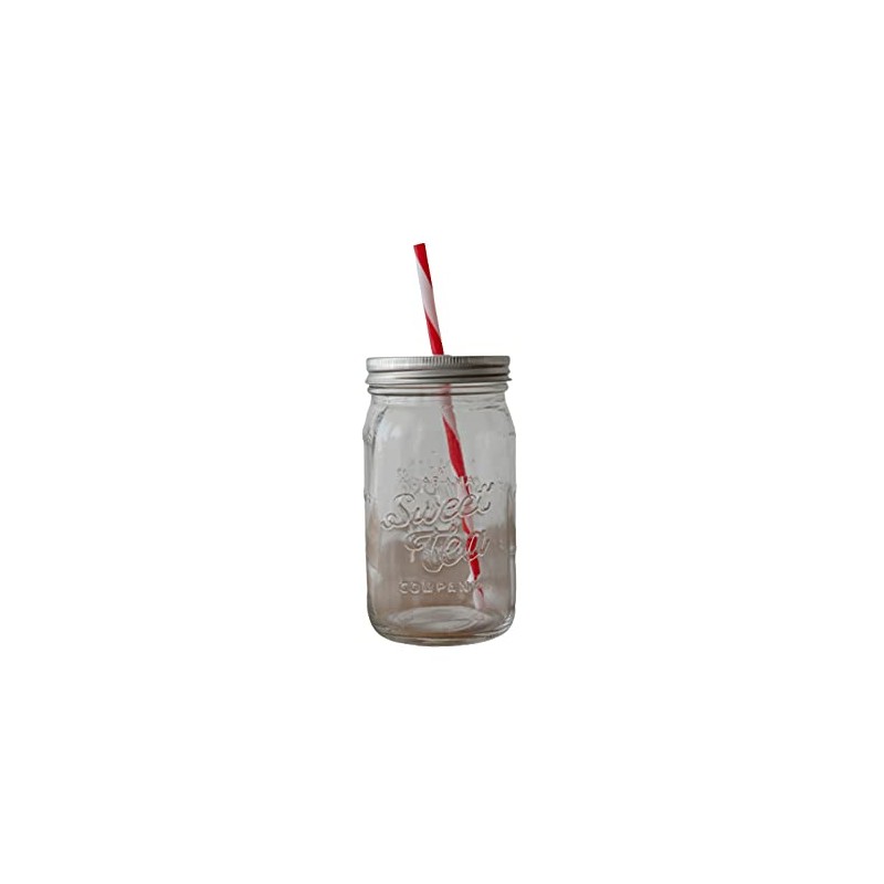 The Alabama Sweet Tea Company Embossed Glass Jar