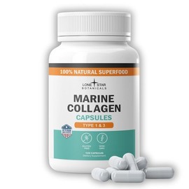 etc Lone Star Botanical Marine Collagen Capsules -- 120 Capsules / 론스타 보태니컬 마린 콜라겐 캡슐 -- 120 캡슐