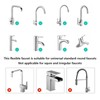 1 x Tap Extension, Tap Hose, Flexible Water-Saving, Extension Aerator