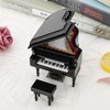 Exquisite Wooden Mini Piano Model Display Decoration Home Coffee House