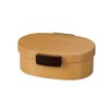 Tatsumiya 30560 Premium Hinoki Lunch Box, Quick Washable