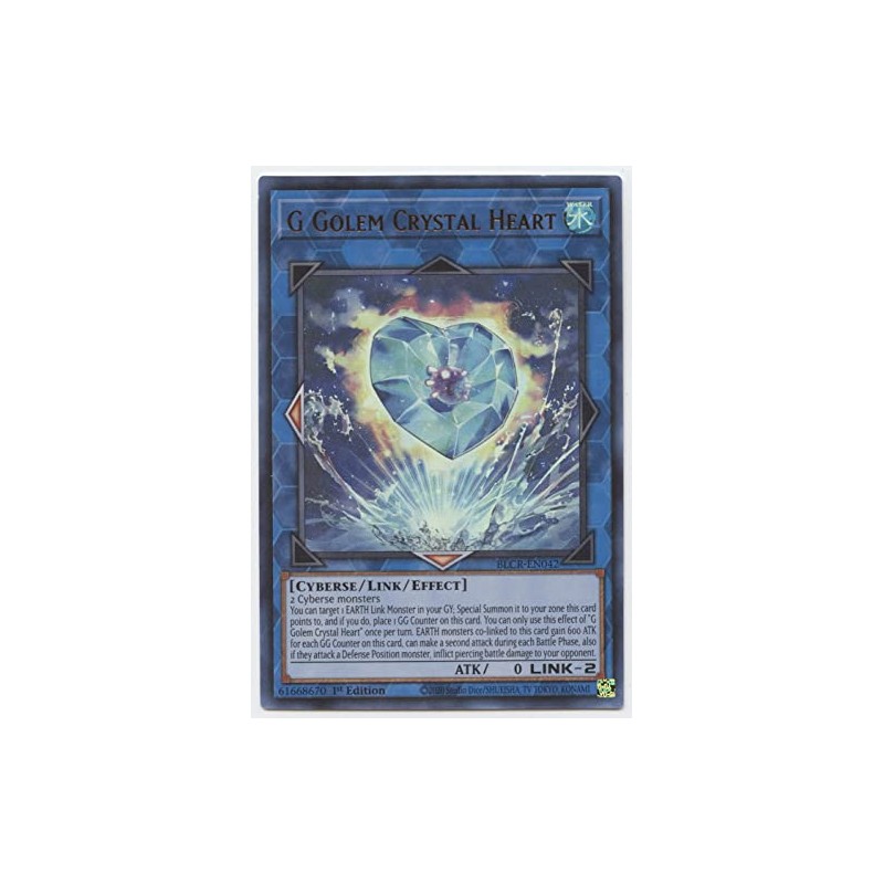 G Golem Crystal Heart - BLCR-EN042 - Ultra Rare -