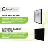 InvisiClean True Hepa Replacement Filter with Activated Carbon Prefilter -