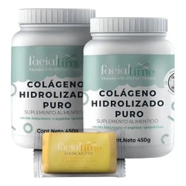 Jabón De Azufre Piel + Kit 2 Colágeno Hidrolizado Puro