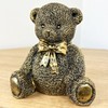 Alfie Francis 13.5cm Tall Gold Cute Teddy Bear Ornament Figurine