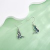 ONEFINITY Wolf Earrings For Women 925 Sterling Silver Abalone Shell