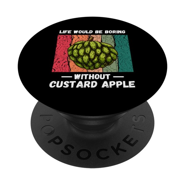 Das Vintage-Leben wäre langweilig ohne Custard Apple Lover PopSockets mit