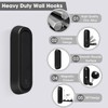 Shengsenfu Foldable Towel Hooks for Bathroom - Heavy Duty Wall