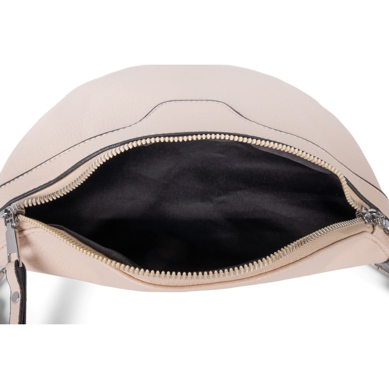 styleBREAKER 02012380 Women's Shoulder Bag in Half Moon Shape, Removable