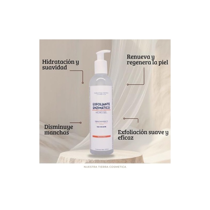 Exfoliante Enzimático Hidrogel 250ml -no Abrasivo