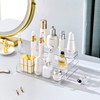 Zilphoba 2pcs Acrylic Spice Rack, No Assembly Clear 3 Tier