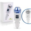 Car Air Purifier 3in1 Premium Stainless Steel HEPA Filter Ionizer