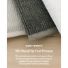 Cozy Earth Ribbed Washcloth Set - 60% Cotton 40% Viscose