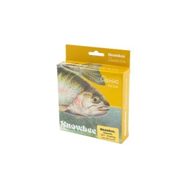 Snowbee Classic Floating Fly Fishing Line WF8 – Pale Yellow | Weight Forward Design, 90ft Length