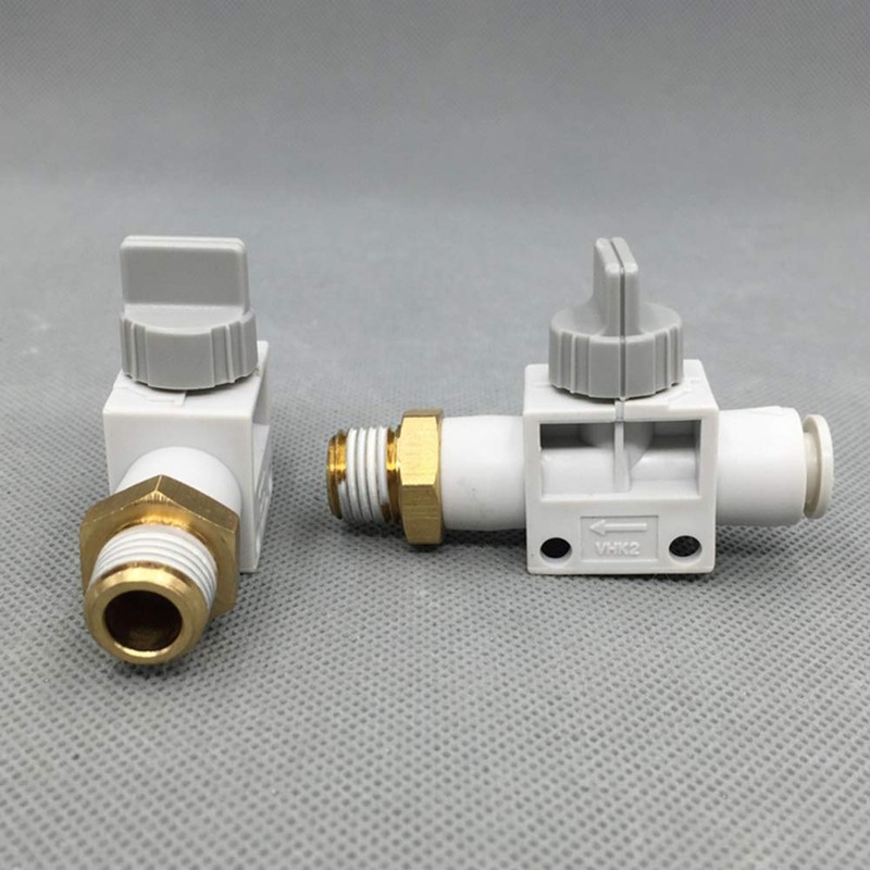 Vogueing Tool 6mm x 1/4" Thread Plastic Pneumatic Connector Air