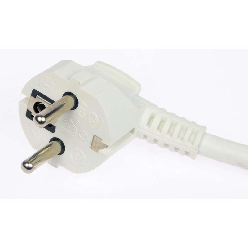 GLT 3 x Paccs 4-Way Multiple Sockets White Power Strip,