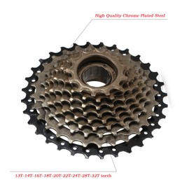 Threaded Steel 9 Speed 13-32T Freewheel Gear Flywheel Bicycle Parts Bike Freewheel Replacement Parts