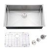 Jshozzy 28 Inch Undermount Kitchen Sink, 28" x 17" 16