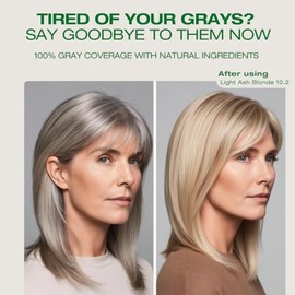 Naturigin Permanent Hair Color, Lightest Ash Blonde by Naturigin