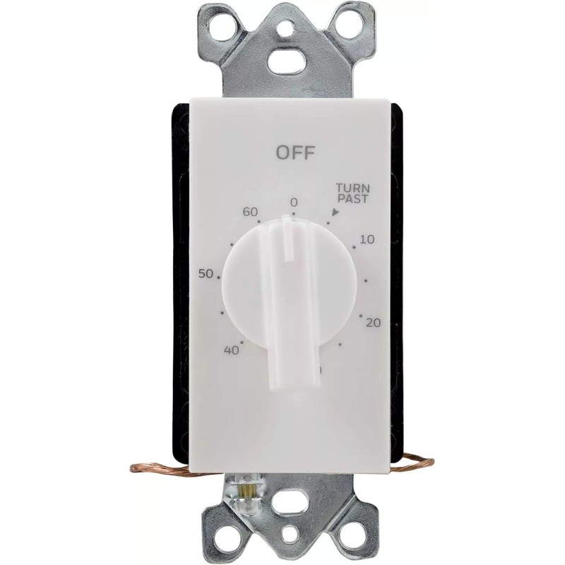 Honeywell In Wall Spring Wound Timer 60 Minute Countdown For